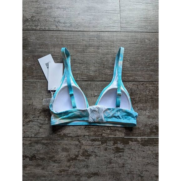 JOHNNY WAS CALME Tie Dye Adjustable Swim Top - Picture 2 of 4